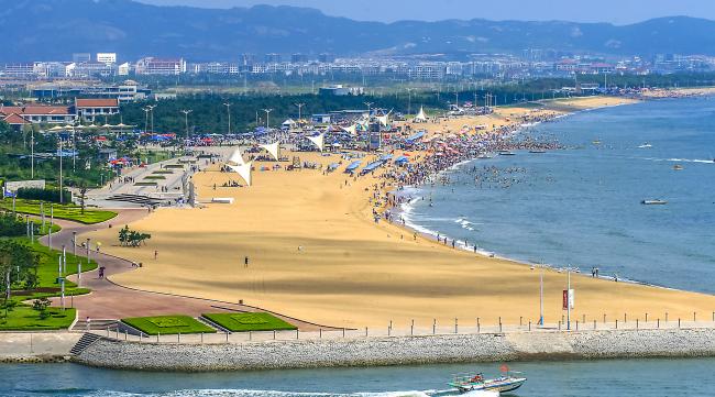 中国最大的海水浴场